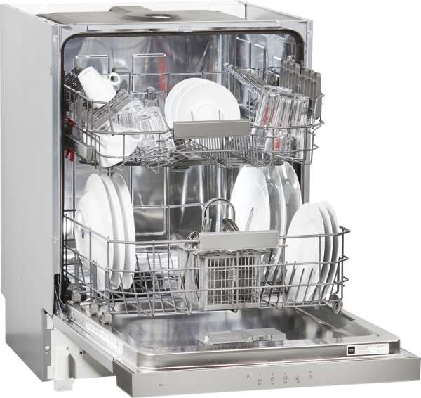 Bauknecht BBC 3B+26 X Teilintegrierbarer Geschirrspüler